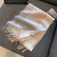 High-Quality 100% Wool Scarf | Women's Classic Soft Cashmere Muffler | EnigmaParis