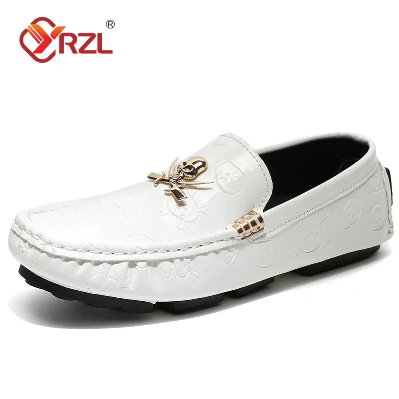 Loafers Men Casual Shoes | Handmade Lazy Shoes Men