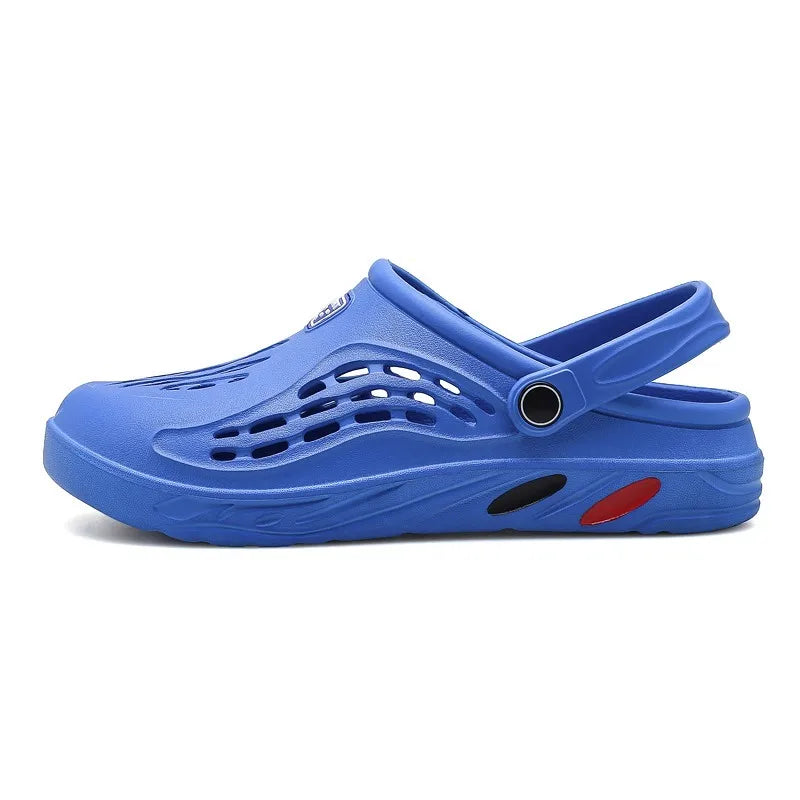 Summer Men Sandals | Light EVA Men's Casual Shoes | Hole Shoes Clogs | Outdoor Male Beach Flat Slippers