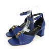 2025 Women's Summer Open toed Fashion Coarse Heel Sandals Italian Design GJ Luxury Brand Outdoor High Heel Non slip Sandals