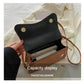 High Quality PU Leather Handbag Purse Women's Bag Solid Color Shoulder Crossbody Bags Lady Messenger Small Tote for Women Girls