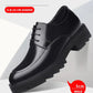 8-10cm Height Increasing Shoes for Men Summer Autumn Inside High Shoes Men's Hollow Business Dress Men's Elevator Leather Shoes