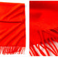 Solidlove 100% Wool Winter Scarf | Women's Fashion Cashmere Poncho Wrap | Elegant Scarves for Ladies | EnigmaParis