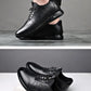 Invisible Height Increasing Leather Shoes