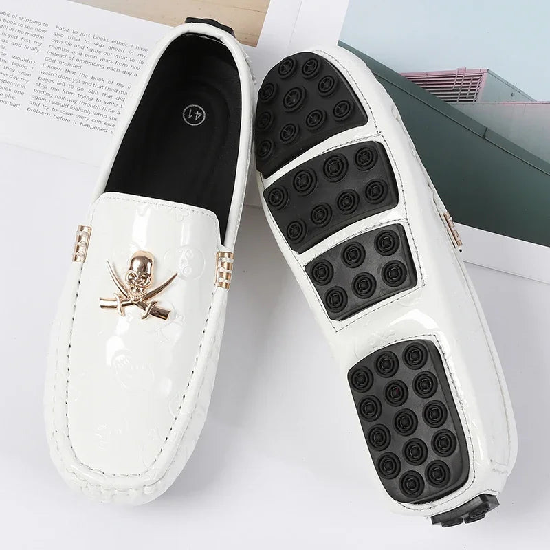 Loafers Men Casual Shoes | Handmade Lazy Shoes Men
