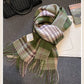 High-Quality 100% Wool Scarf | Women's Classic Soft Cashmere Muffler | EnigmaParis