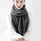 Solidlove 100% Wool Winter Scarf | Women's Fashion Cashmere Poncho Wrap | Elegant Scarves for Ladies | EnigmaParis