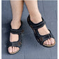 Summer Men's Leather Sandals Outdoor Resort Beach Shoes Soft Rubber Lightweight Hiking Shoes Anti-slip Wear-resistant Flip Flops