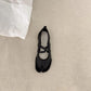 Black Silver Red Ballet Flats Trainers Women Split Toe Ballerina Tabi Walking Sneakers Woman Mary Jane Shoes Footwear Summer