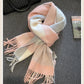 High-Quality 100% Wool Scarf | Women's Classic Soft Cashmere Muffler | EnigmaParis