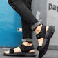 A Pair of Non-Slip Men's Sandals for Summer New Wear-Resistant Breathable Simple White-Soled Men's Business Beach Shoes