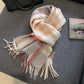 High-Quality 100% Wool Scarf | Women's Classic Soft Cashmere Muffler | EnigmaParis