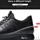 Invisible Height Increasing Leather Shoes