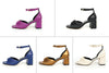 2025 Women's Summer Open toed Fashion Coarse Heel Sandals Italian Design GJ Luxury Brand Outdoor High Heel Non slip Sandals
