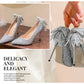 Bling Sequins Wedding Shoes for Women Bride 2025 Elegant Pointed Toe Thin Heels Pumps Woman Silver Crystal High Heels for Ladies