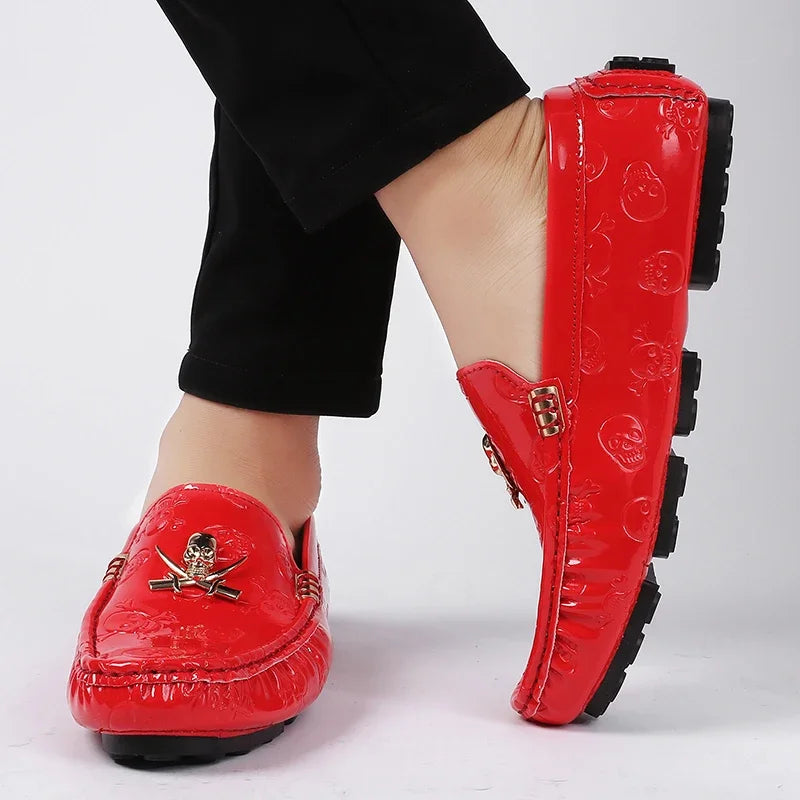 Loafers Men Casual Shoes | Handmade Lazy Shoes Men