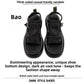 Men's Fashionable Genuine Leather Sandals 2023 Summer New Style Casual Sports Shoes Soft Bottom Anti-Slip Slippers
