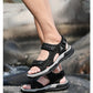New Men's Sandals Soft Genuine Leather Sandals Shoes Men Large Size Outdoor Summer Shoes Comfort Beach Sandals Roman Men Shoes