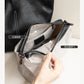 Genuine Leather Commuter Tote Bag Simple Ladies Soft Cowhide Tote Shoulder Handbag Large Capacity Women Bucket Bag 2025 New