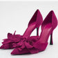 Ladies Solid Red Flowers Lace Up Unique Sexy Sandals Cross Tied Stiletto Heel Party 2023 New Arrival Summer Woman Shoes
