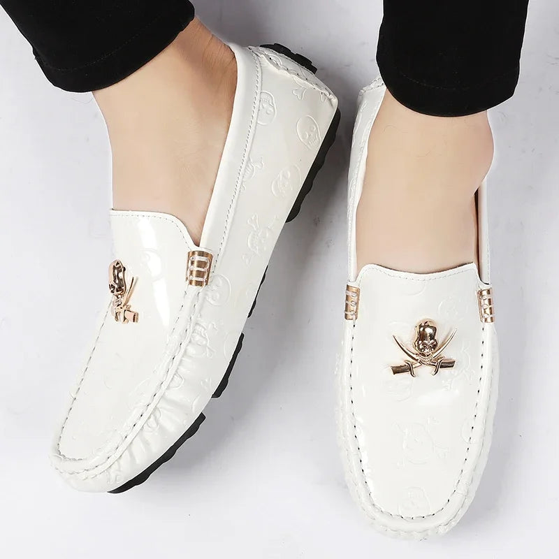 Loafers Men Casual Shoes | Handmade Lazy Shoes Men