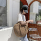 Summer Round Straw Bags for Women Rattan Shoulder Bag Travel Handmade Woven Beach Handbags Female Large Capacity Totes Bag