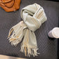 High-Quality 100% Wool Scarf | Women's Classic Soft Cashmere Muffler | EnigmaParis