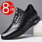 Invisible Height Increasing Leather Shoes