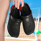 Unisex Fashion Beach Sandals Thick Sole Slipper Waterproof Anti-Slip Sandals Flip Flops for Women Men