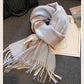 High-Quality 100% Wool Scarf | Women's Classic Soft Cashmere Muffler | EnigmaParis