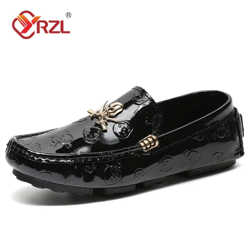 Loafers Men Casual Shoes | Handmade Lazy Shoes Men