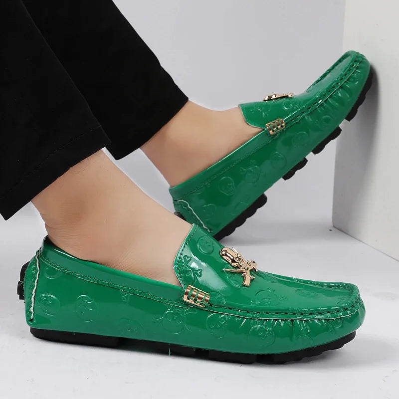 Loafers Men Casual Shoes | Handmade Lazy Shoes Men