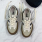 Step into Fall Fashion: Retro White Leather Shoes - Couple Style