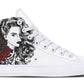 Printed Couple High-top Canvas Shoes