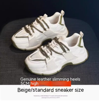 Women's Winter Cotton Sports Shoes - Stylish Leisure Thick Soled Footwear.