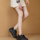 Dad Shoes Women's Fleece-lined Versatile Thick Bottom Small Size Sneaker