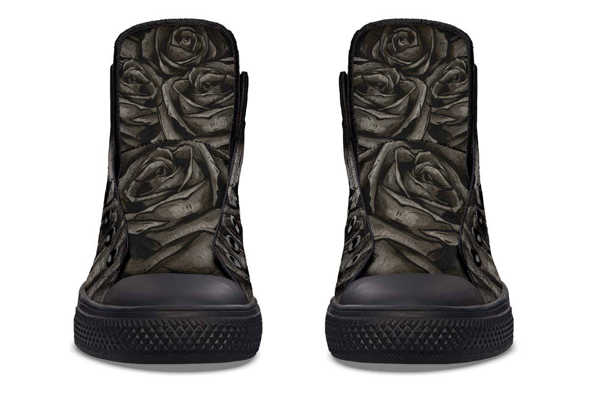 Customized Colorful Fashion High-top Canvas Shoes