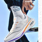 Shockproof Breathable Running Shoes Unisex Shoes Marathon Racing Soft Sole Lightweight Sneaker
