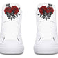 Printed Couple High-top Canvas Shoes