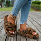 Fall Plus Size Plush Suede Thick-Soled Women's Slippers - Fashionable and Comfortable Footwear - EnigmaParis