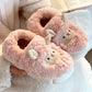 Adorable Little Sheep Cotton Slippers for Ladies - Cozy and Charming Footwear - Enigmaparis