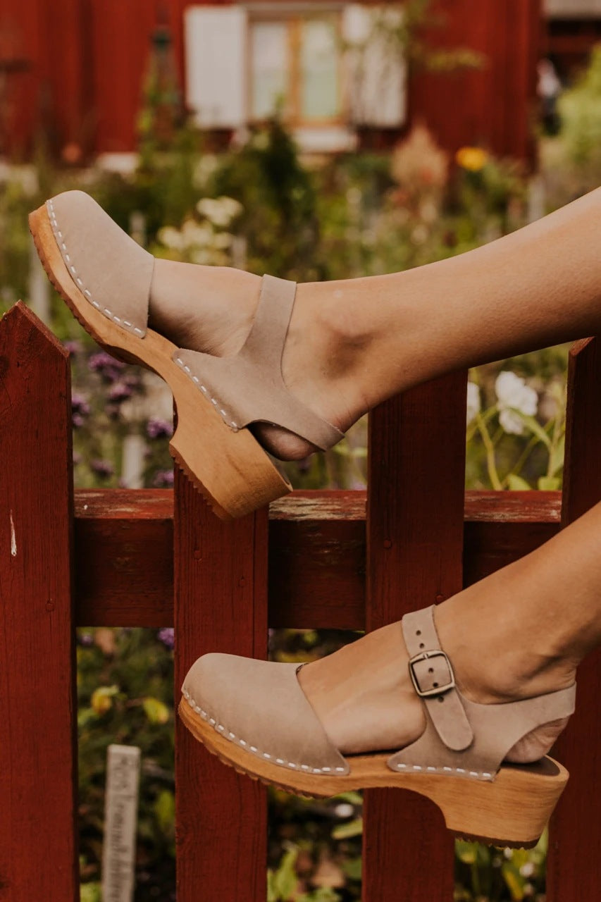 Belt Buckle Thick Heel Sandals Women's Shoes Buckle Single Shoes