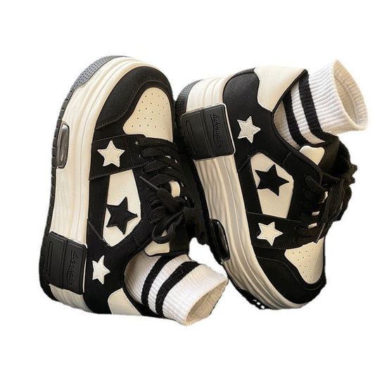 All-match Thick Bottom Increased Hong Kong Style Lightweight Sneakers - Enigmaparis