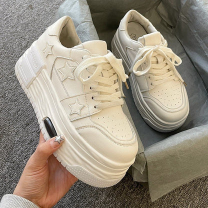 All-match Thick Bottom Increased Hong Kong Style Lightweight Sneakers - Enigmaparis