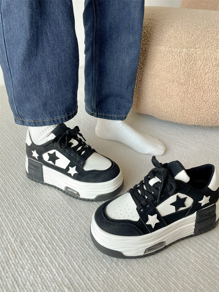 All-match Thick Bottom Increased Hong Kong Style Lightweight Sneakers - Enigmaparis