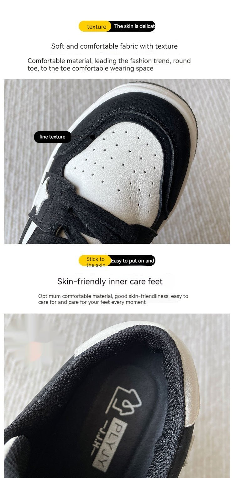 All-match Thick Bottom Increased Hong Kong Style Lightweight Sneakers - Enigmaparis