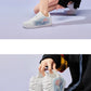 Ancient Style White Crane Board National Style Cute Wild White Shoes - Enigmaparis