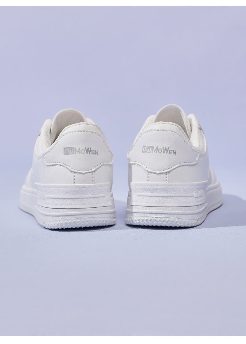 Ancient Style White Crane Board National Style Cute Wild White Shoes - Enigmaparis