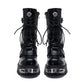 Retro Leisure Cargo Rock High Leg Boot