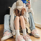Rose Stamp Love Shoes For Women